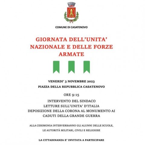 giornata unità forze armate