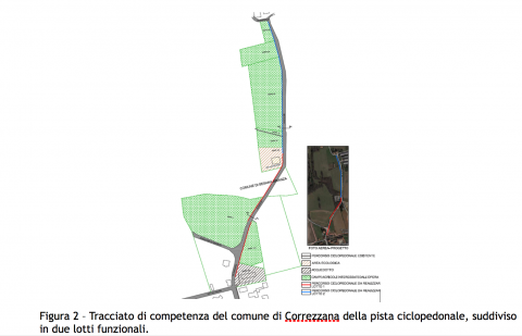 ciclopedonale correzzana casatenovo