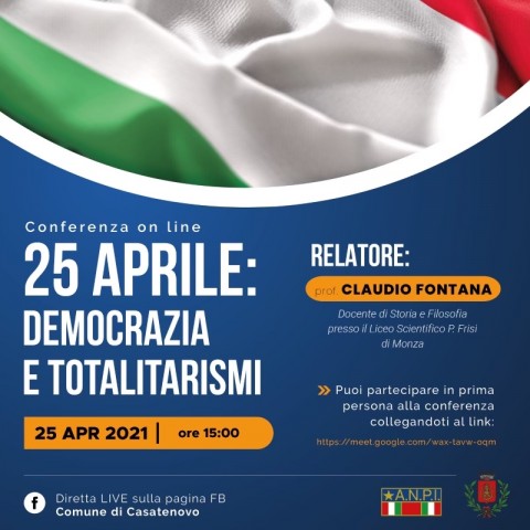 conferenza 25 aprile