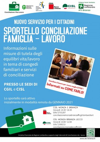 sportello conciliazione famiglia lavoro