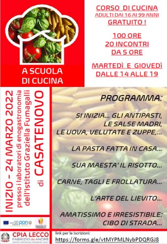 corso di cucina