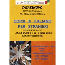 corsi italiano per stranieri